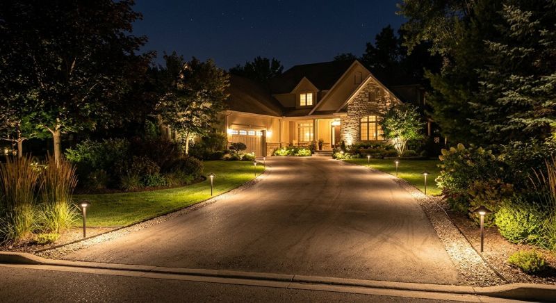 Driveway Lighting Installation in Pasadena, CA