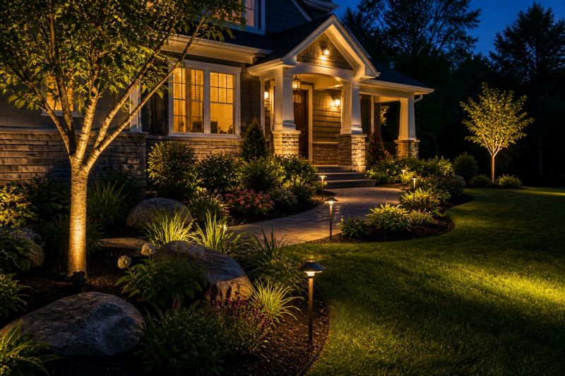 Landscape Lighting Installation in Kansas City, KS
