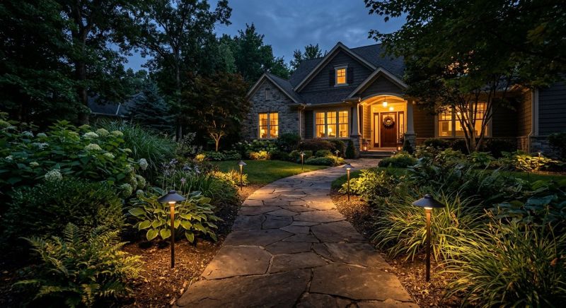 Pathway Lights Installation in Alpharetta, GA