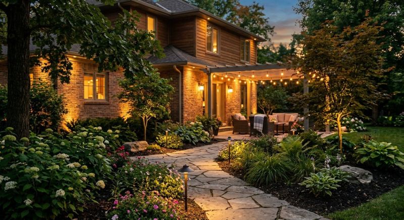 Patio Lights Installation in Overland Park, KS