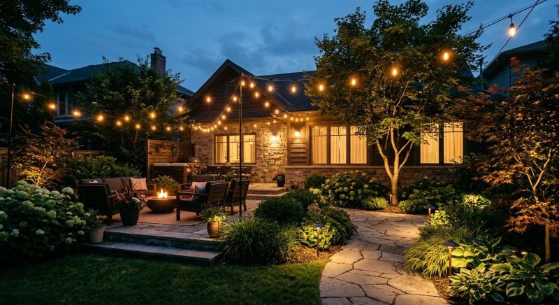 Backyard Lighting Service in Utah County, UT