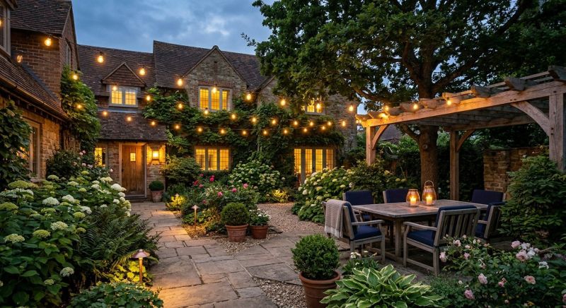 Courtyard Light Installation in Honolulu, HI