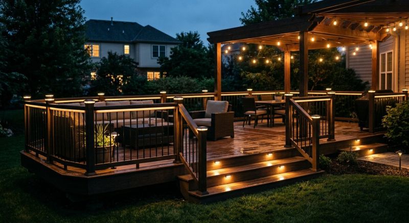 Deck Lights Installation in Denver County, CO