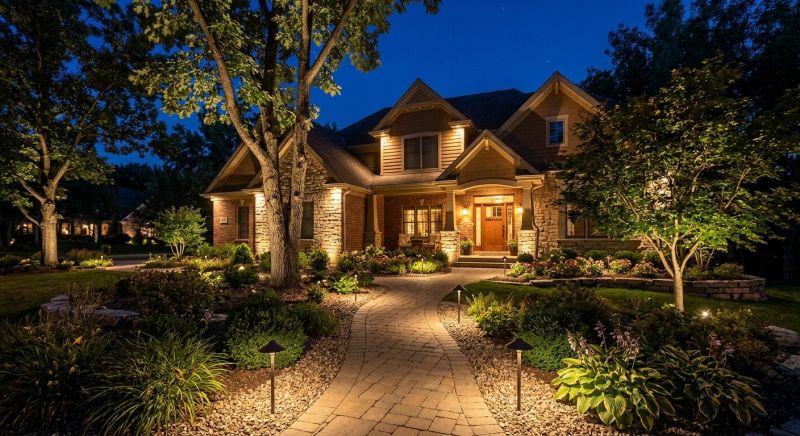 Driveway Lighting Installation in Denver County, CO