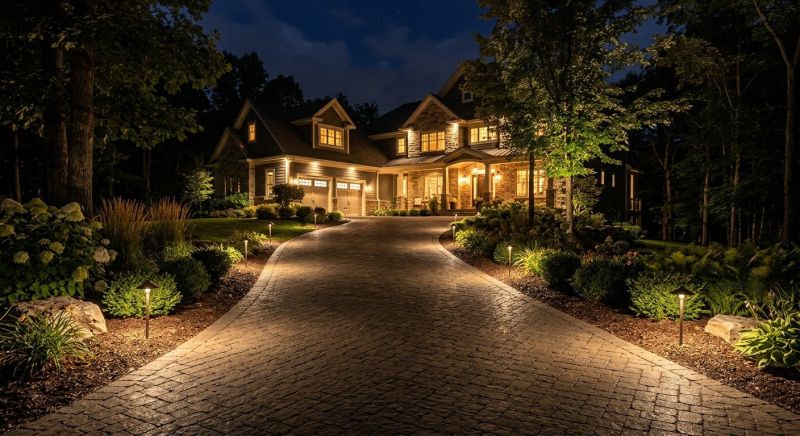 Driveway Lighting Installation in Utah County, UT