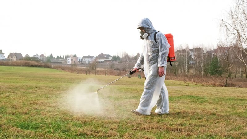 Lawn Spraying