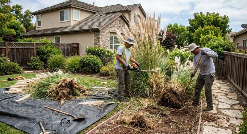 Pampas Grass Control in Rockwall, TX